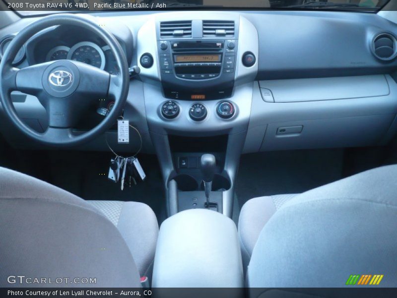 Pacific Blue Metallic / Ash 2008 Toyota RAV4 V6 4WD