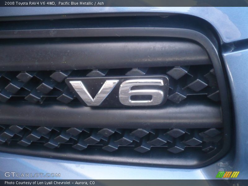 Pacific Blue Metallic / Ash 2008 Toyota RAV4 V6 4WD