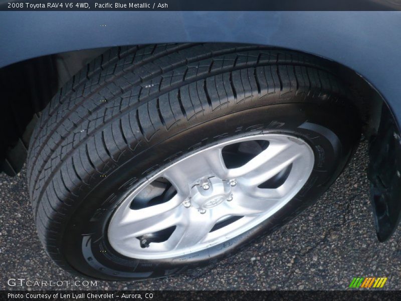 Pacific Blue Metallic / Ash 2008 Toyota RAV4 V6 4WD