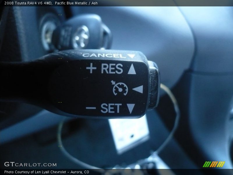 Pacific Blue Metallic / Ash 2008 Toyota RAV4 V6 4WD