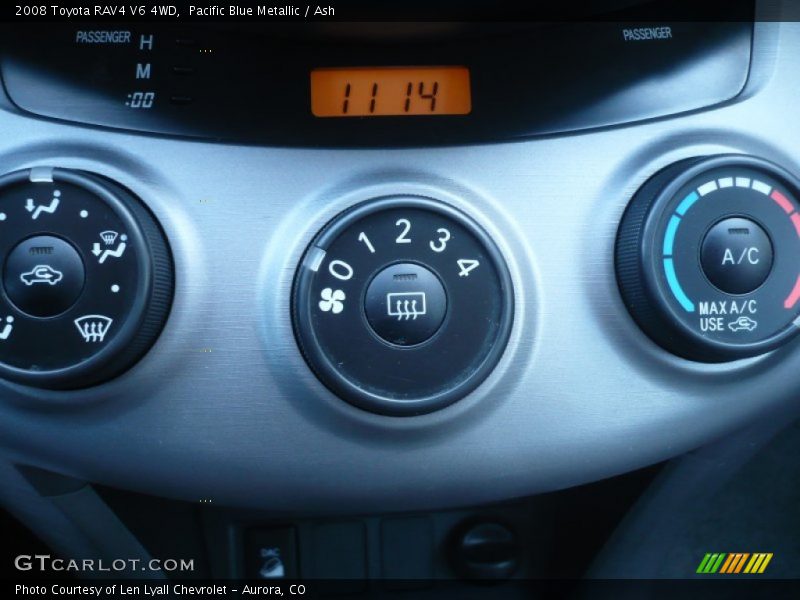 Pacific Blue Metallic / Ash 2008 Toyota RAV4 V6 4WD