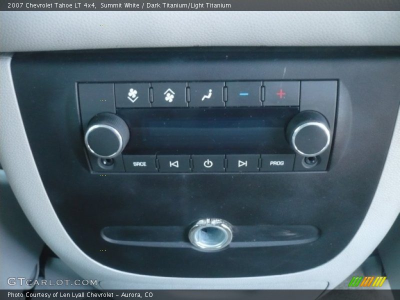 Summit White / Dark Titanium/Light Titanium 2007 Chevrolet Tahoe LT 4x4