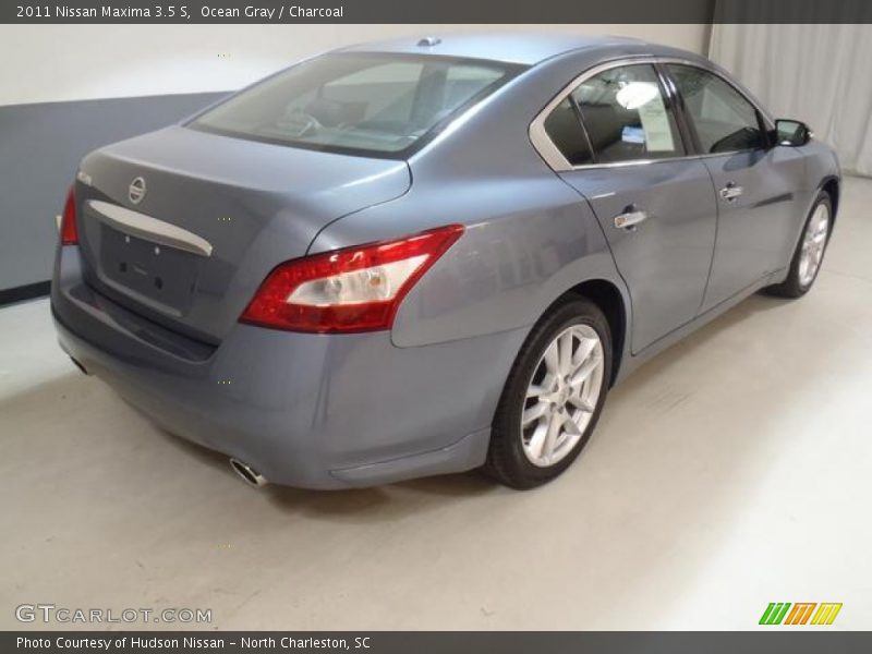 Ocean Gray / Charcoal 2011 Nissan Maxima 3.5 S