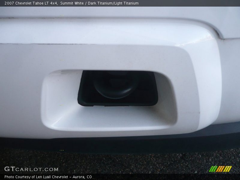 Summit White / Dark Titanium/Light Titanium 2007 Chevrolet Tahoe LT 4x4