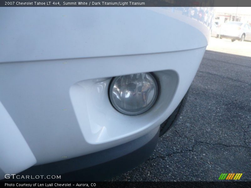 Summit White / Dark Titanium/Light Titanium 2007 Chevrolet Tahoe LT 4x4