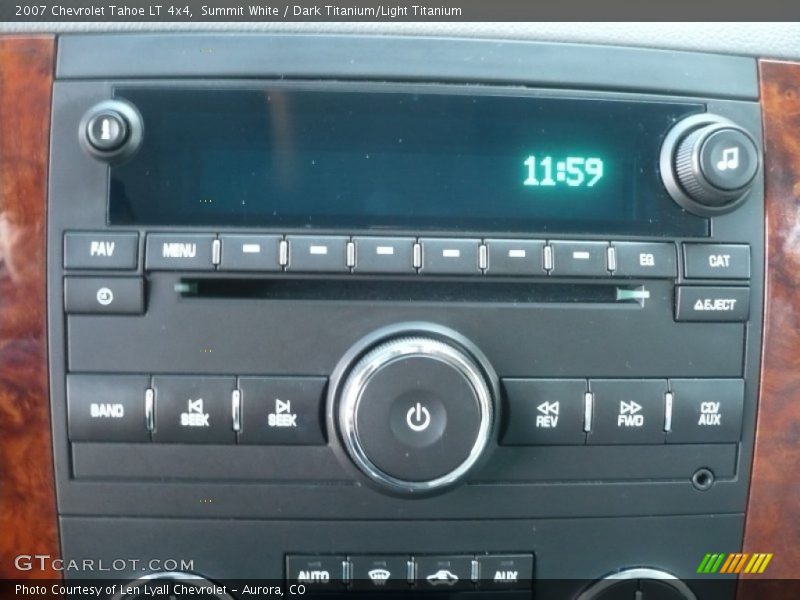 Summit White / Dark Titanium/Light Titanium 2007 Chevrolet Tahoe LT 4x4