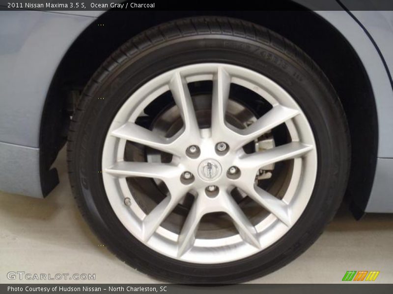 Ocean Gray / Charcoal 2011 Nissan Maxima 3.5 S