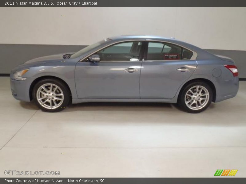 Ocean Gray / Charcoal 2011 Nissan Maxima 3.5 S