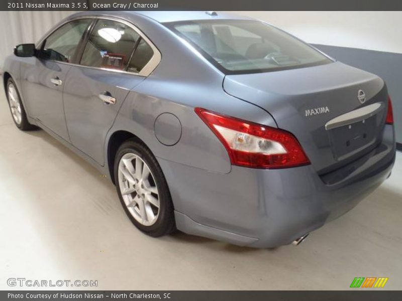 Ocean Gray / Charcoal 2011 Nissan Maxima 3.5 S
