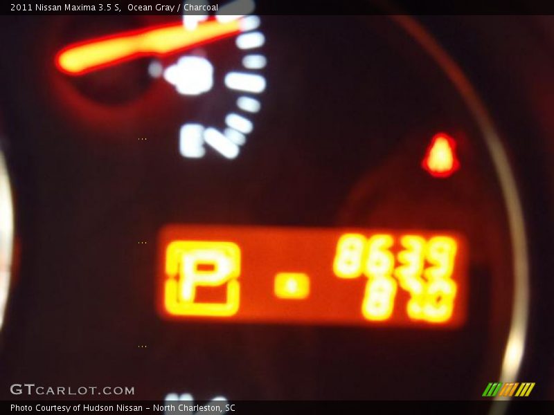 Ocean Gray / Charcoal 2011 Nissan Maxima 3.5 S