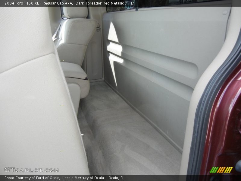Dark Toreador Red Metallic / Tan 2004 Ford F150 XLT Regular Cab 4x4