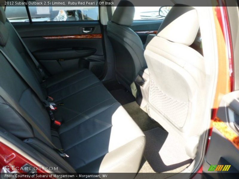 Ruby Red Pearl / Off Black 2012 Subaru Outback 2.5i Limited