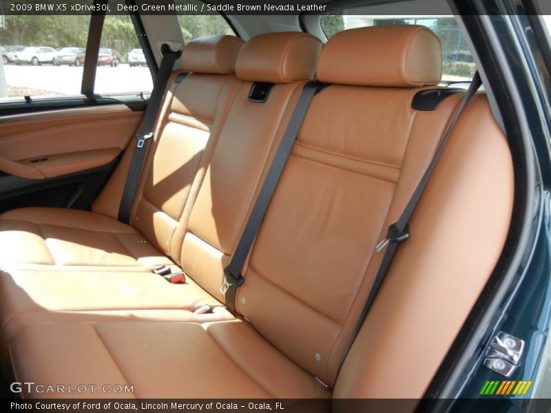  2009 X5 xDrive30i Saddle Brown Nevada Leather Interior
