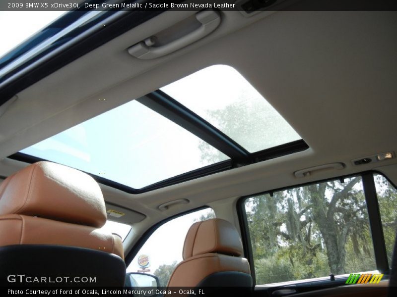 Sunroof of 2009 X5 xDrive30i