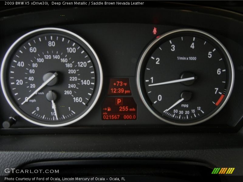 2009 X5 xDrive30i xDrive30i Gauges