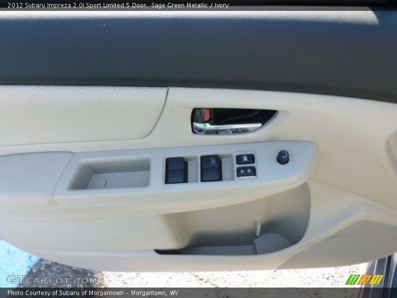 Sage Green Metallic / Ivory 2012 Subaru Impreza 2.0i Sport Limited 5 Door