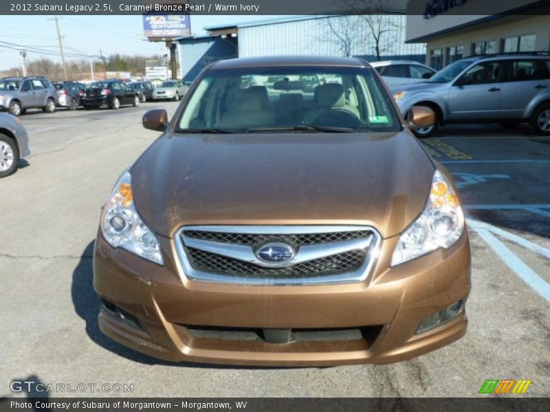 Caramel Bronze Pearl / Warm Ivory 2012 Subaru Legacy 2.5i