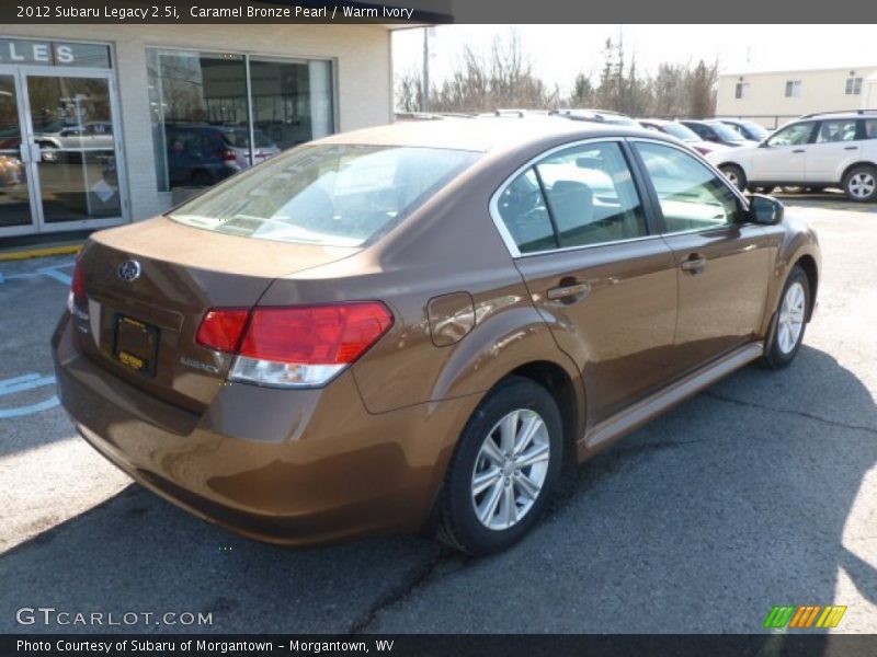 Caramel Bronze Pearl / Warm Ivory 2012 Subaru Legacy 2.5i
