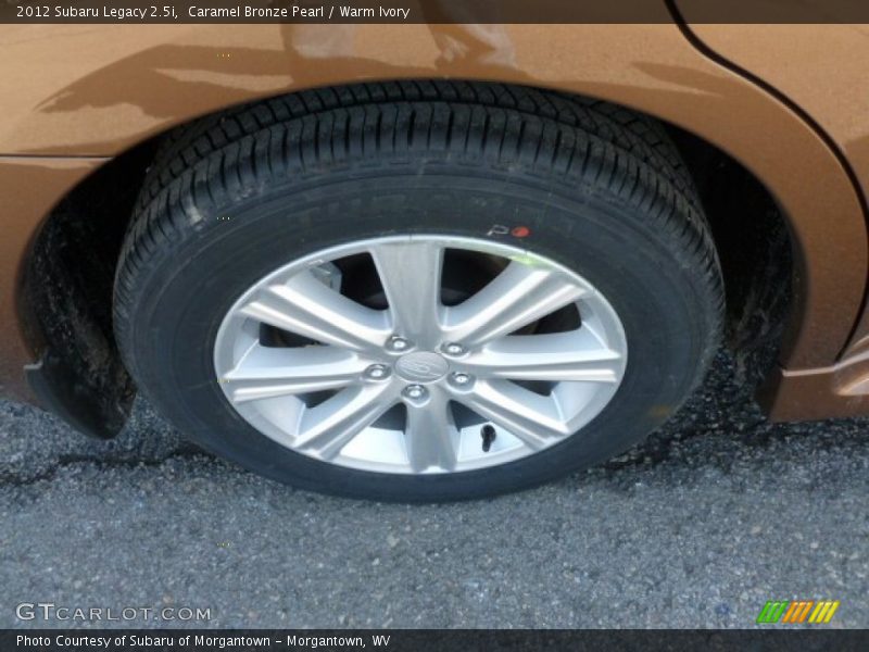 Caramel Bronze Pearl / Warm Ivory 2012 Subaru Legacy 2.5i