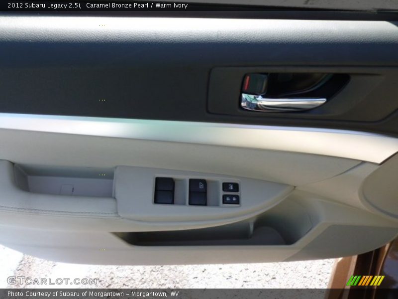Caramel Bronze Pearl / Warm Ivory 2012 Subaru Legacy 2.5i