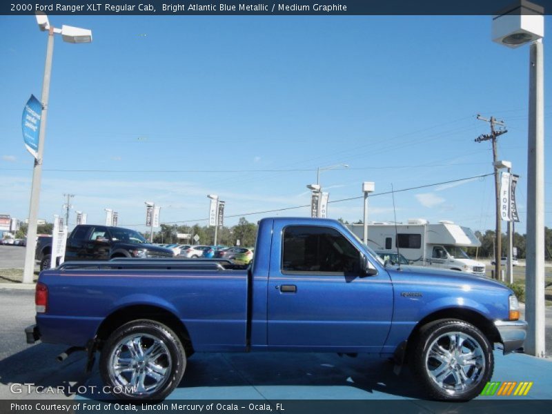  2000 Ranger XLT Regular Cab Bright Atlantic Blue Metallic