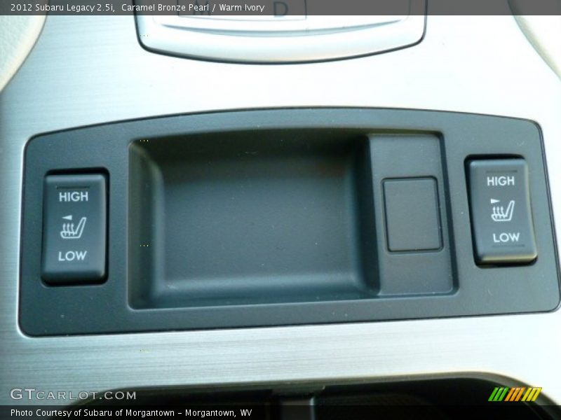 Caramel Bronze Pearl / Warm Ivory 2012 Subaru Legacy 2.5i