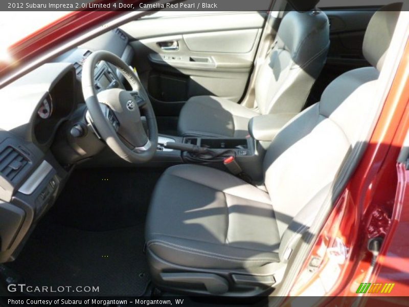 Camellia Red Pearl / Black 2012 Subaru Impreza 2.0i Limited 4 Door