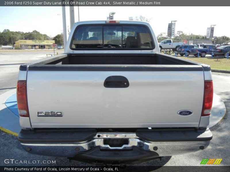 Silver Metallic / Medium Flint 2006 Ford F250 Super Duty Lariat FX4 Off Road Crew Cab 4x4