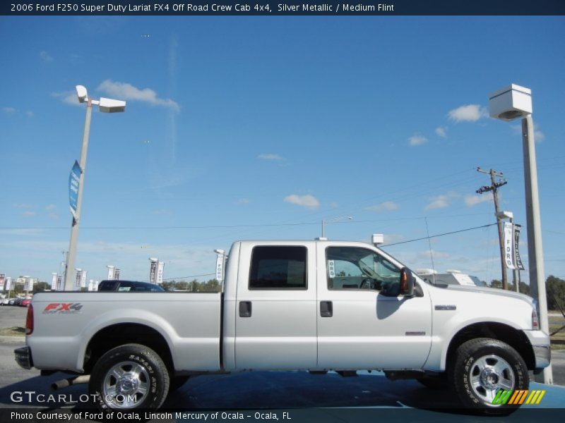  2006 F250 Super Duty Lariat FX4 Off Road Crew Cab 4x4 Silver Metallic