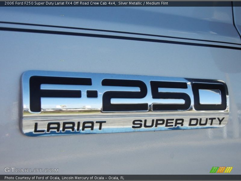  2006 F250 Super Duty Lariat FX4 Off Road Crew Cab 4x4 Logo