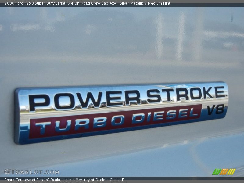  2006 F250 Super Duty Lariat FX4 Off Road Crew Cab 4x4 Logo
