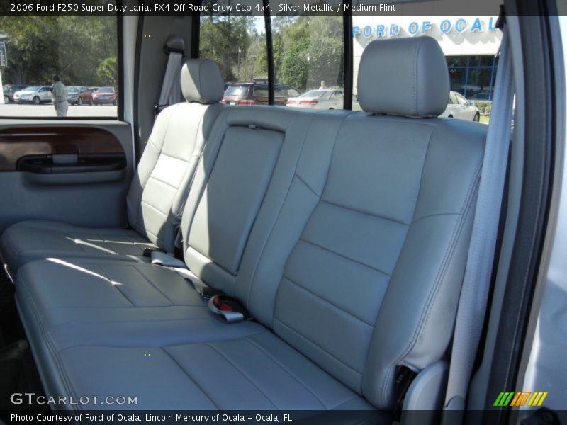 Silver Metallic / Medium Flint 2006 Ford F250 Super Duty Lariat FX4 Off Road Crew Cab 4x4