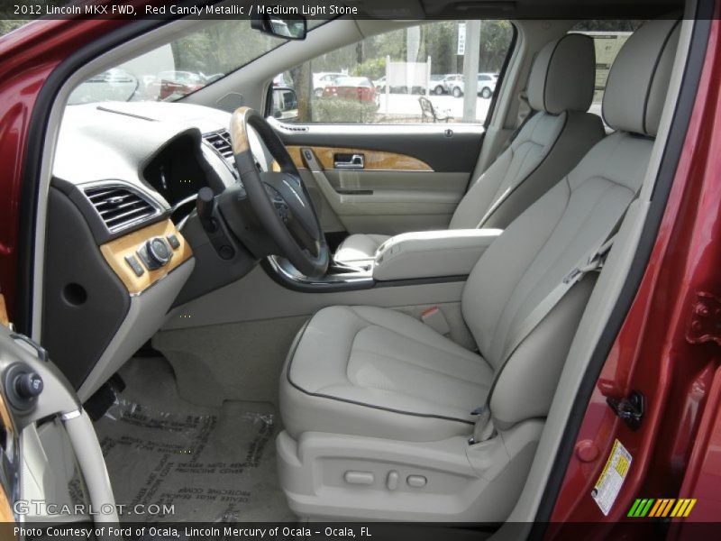  2012 MKX FWD Medium Light Stone Interior
