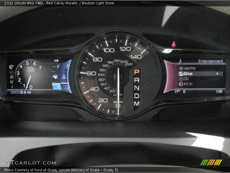  2012 MKX FWD FWD Gauges