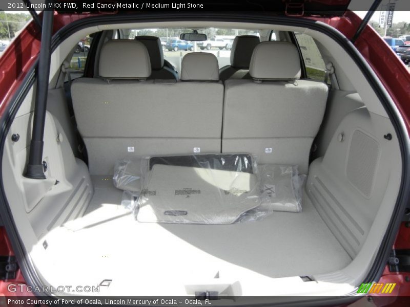 Red Candy Metallic / Medium Light Stone 2012 Lincoln MKX FWD