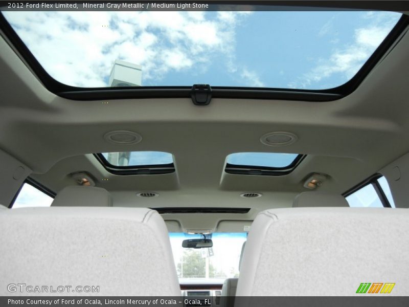Mineral Gray Metallic / Medium Light Stone 2012 Ford Flex Limited