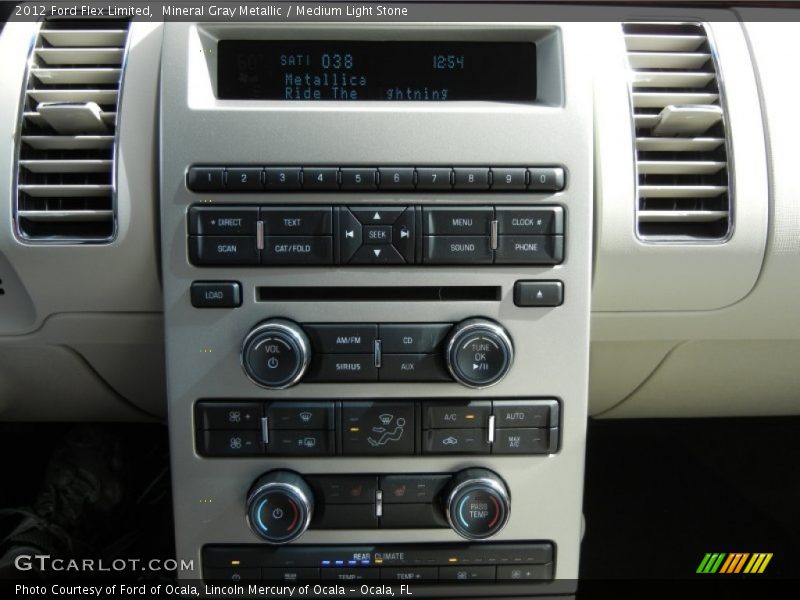 Mineral Gray Metallic / Medium Light Stone 2012 Ford Flex Limited