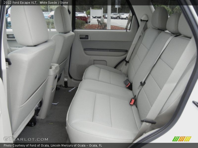 White Suede / Stone 2012 Ford Escape XLT