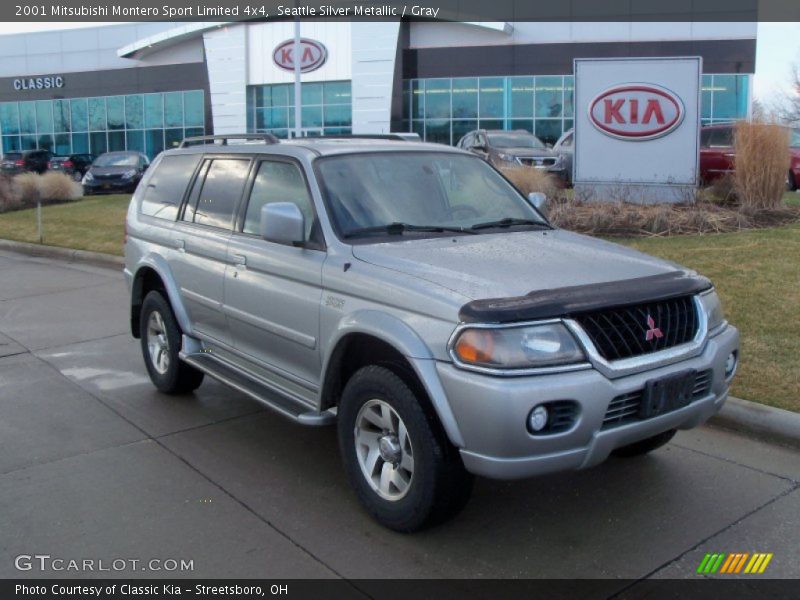 Seattle Silver Metallic / Gray 2001 Mitsubishi Montero Sport Limited 4x4