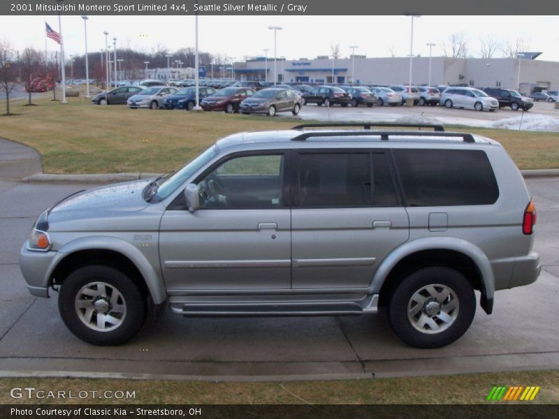 Seattle Silver Metallic / Gray 2001 Mitsubishi Montero Sport Limited 4x4
