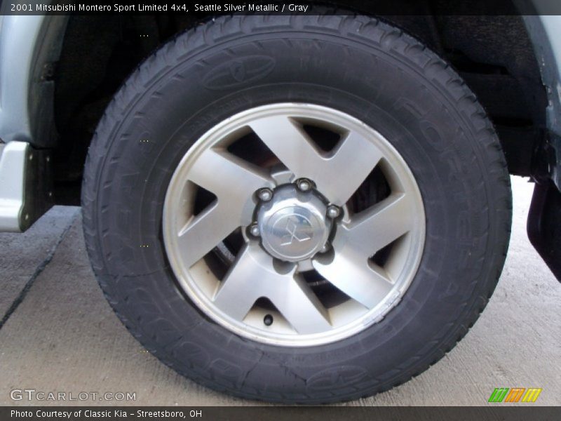Seattle Silver Metallic / Gray 2001 Mitsubishi Montero Sport Limited 4x4