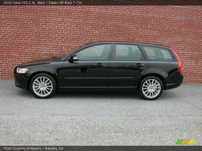 Black / Dalaro Off Black T-Tec 2010 Volvo V50 2.4i