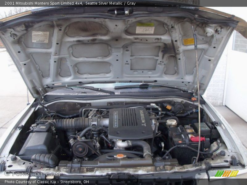 Seattle Silver Metallic / Gray 2001 Mitsubishi Montero Sport Limited 4x4