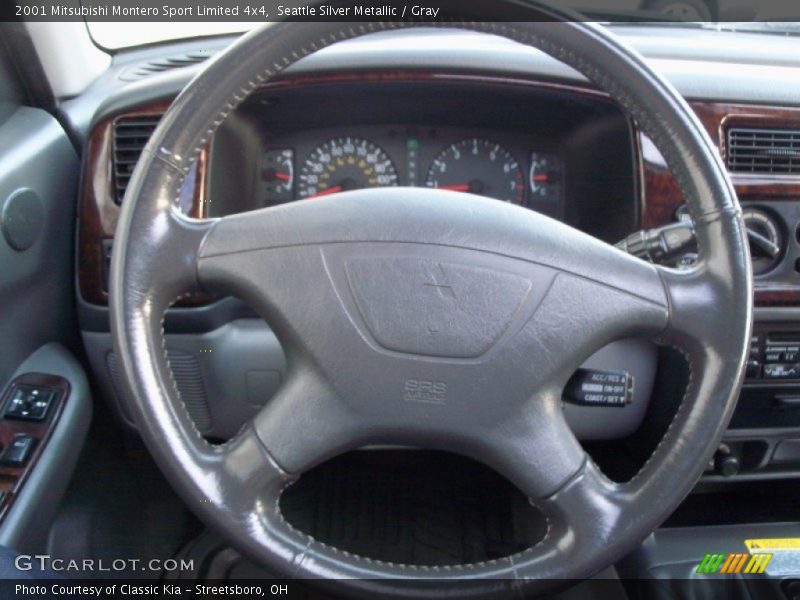 Seattle Silver Metallic / Gray 2001 Mitsubishi Montero Sport Limited 4x4