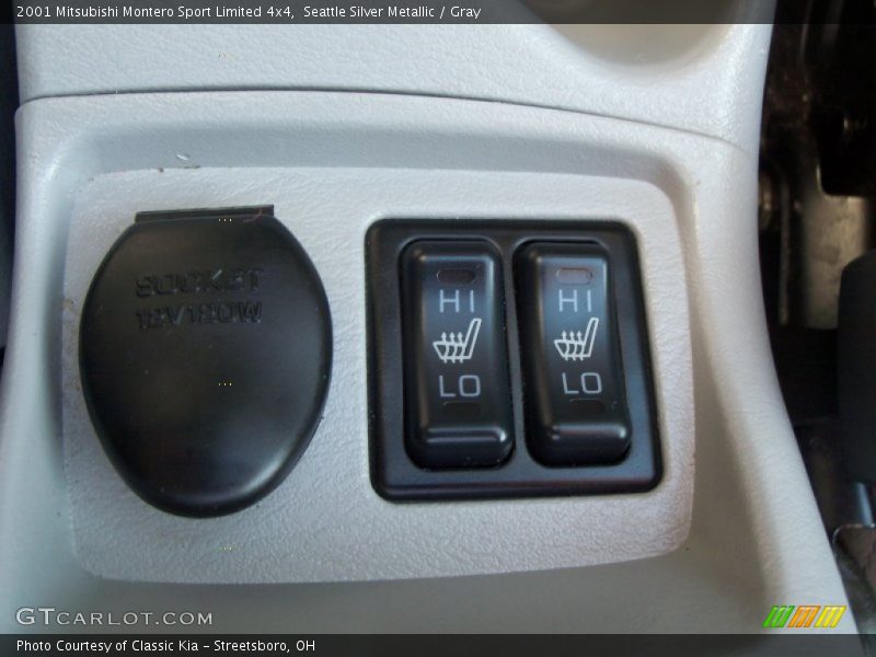 Seattle Silver Metallic / Gray 2001 Mitsubishi Montero Sport Limited 4x4