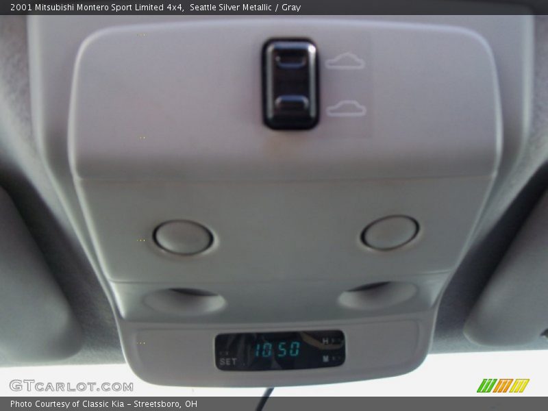 Seattle Silver Metallic / Gray 2001 Mitsubishi Montero Sport Limited 4x4