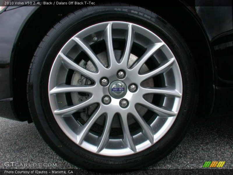 Black / Dalaro Off Black T-Tec 2010 Volvo V50 2.4i