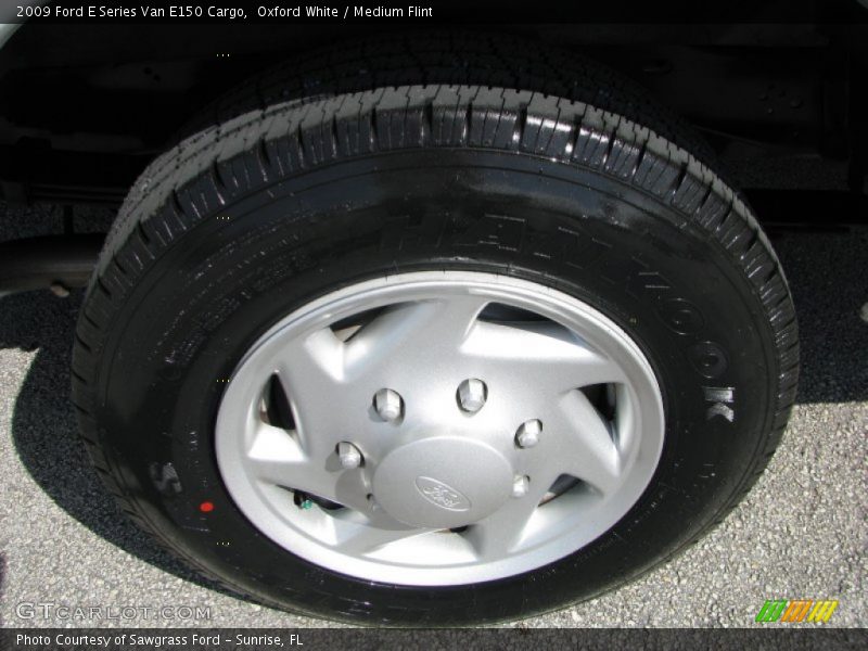 Oxford White / Medium Flint 2009 Ford E Series Van E150 Cargo