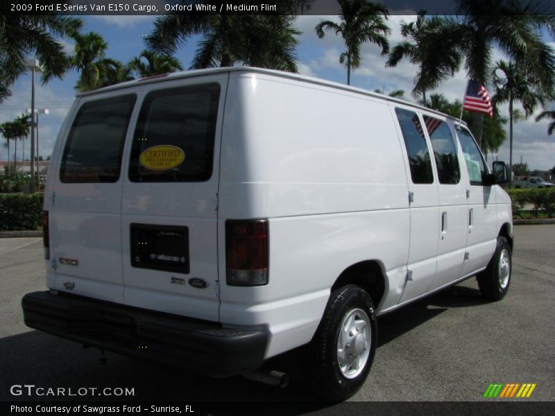 Oxford White / Medium Flint 2009 Ford E Series Van E150 Cargo