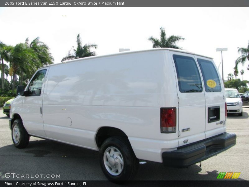 Oxford White / Medium Flint 2009 Ford E Series Van E150 Cargo